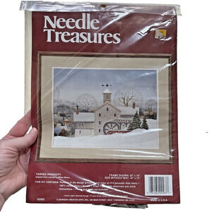 Needle Treasures Color Art Cross Stitch Craft Kit #02563 Yankee Ingenuity NEW